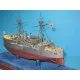 PAPER MODEL KIT MILITARY FLEET BATTLESHIP COASTAL DEFENSE FUSO 1/200 OREL 190