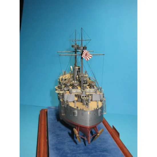 PAPER MODEL KIT MILITARY FLEET BATTLESHIP COASTAL DEFENSE FUSO 1/200 OREL 190