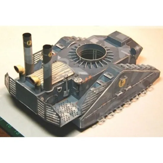 PAPER MODEL KIT MILITARY ARMOR PAROTRANSPORT KU-S 1/50 OREL 192