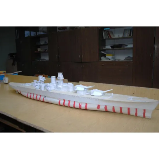 PAPER MODEL KIT THE MILITARY FLEET BATTLESHIP SOVIET UNION 1/200 OREL 200