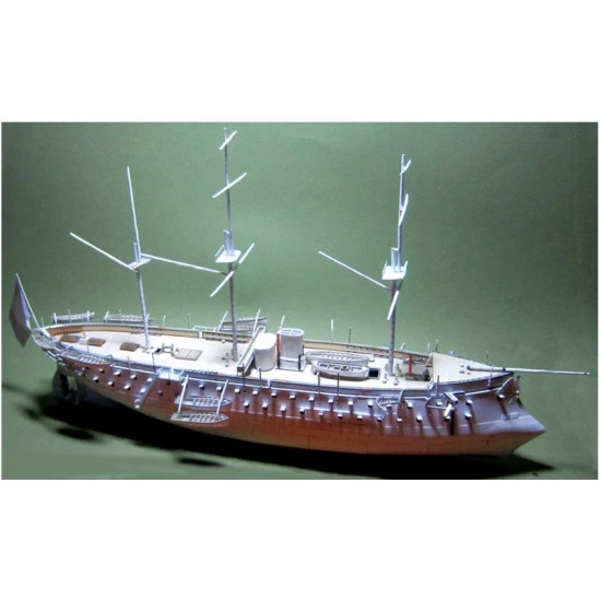PAPER MODEL KIT MILITARY FLEET BATTLESHIP SOLFERINO 1/200 OREL 210