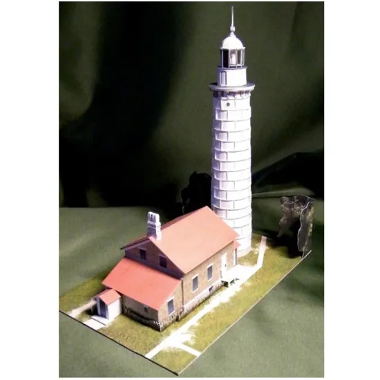 PAPER MODEL KIT ARCHITECTURE LIGHTHOUSE CANA ISLAND 1/150 OREL 211