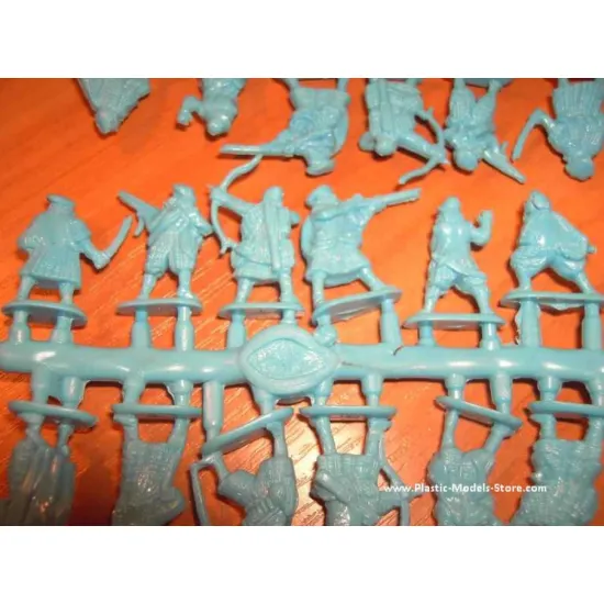 Us Stock Thirty Years War Scots Infantry 48 Fig 1/72 Mars Figures 72034