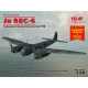 ICM 48238 JU 88-6, WWII GERMAN HEAVY FIGHTER PLASTIC KIT 7.9 inches 1/48 scale