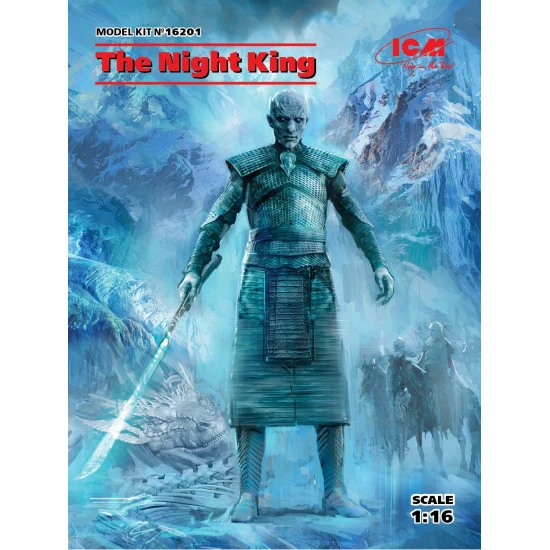 ICM 16201 - NIGHT KING - 1/16 scale PASTIC MODEL FIGURE KIT FOR ASSEMBLY ICM 16201 - NIGHT KING - 1/16 scale PASTIC MODEL FIGURE KIT FOR ASSEMBLY