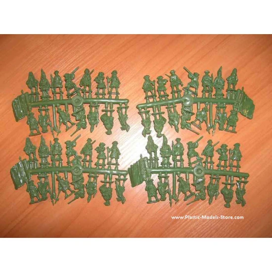 Northern War Saxon infantry 56 fig 1/72 MARS figures 72035