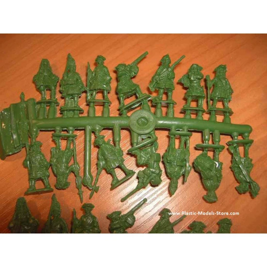 Northern War Saxon infantry 56 fig 1/72 MARS figures 72035