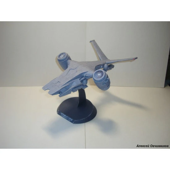 PAPER MODEL KIT MILITARY AIRCRAFT HUNTER KILLER AERIAL 1/33 OREL 214