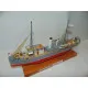 PAPER MODEL KIT MILITARY FLEET STEAMSHIP JOHN OF KRONSTADT 1/100 OREL 219