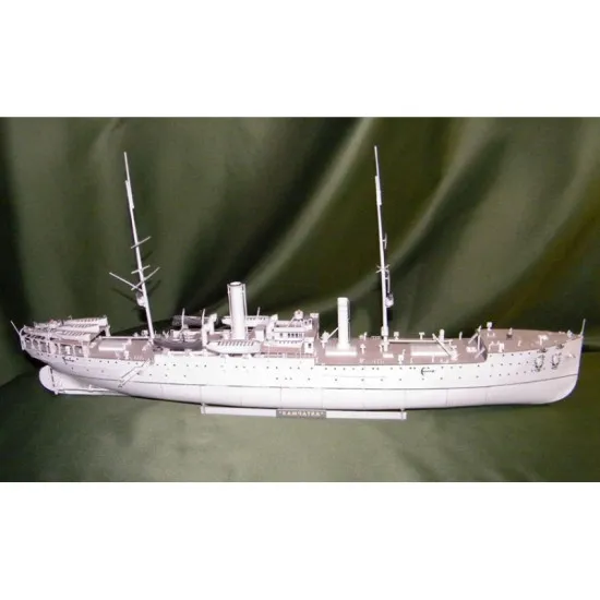 PAPER MODEL KIT MILITARY FLEET WORKSHOP KAMCHATKA RUSSIA 1904 1/200 OREL 220