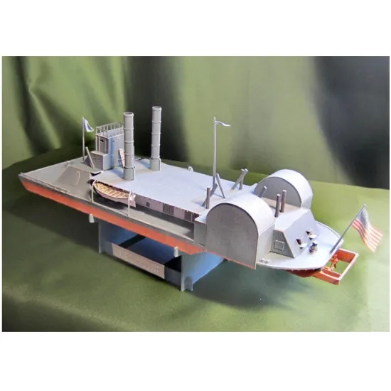 PAPER MODEL KIT MILITARY FLEET BATTLESHIP CHILLICOTHE 1/200 OREL 259