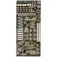 PHOTO ETCHING FOR MODEL MILITARY FLEET BATTLESHIP SEVASTOPOL 1/200 OREL 95/1