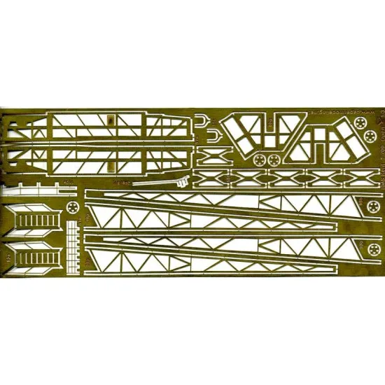 PHOTO ETCHING FOR MILITARY FLEET HEAVY CRUISER KENT 1/200 OREL 166/1