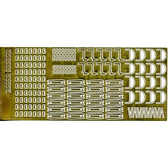 PHOTO ETCHING FOR MODEL MILITARY FLEET ARMORED CRUISER BROOKLYN OREL 170/1