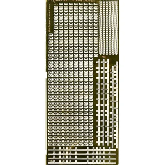 PHOTO ETCHING FOR MODEL MILITARY FLEET ARMORED CRUISER BROOKLYN OREL 170/1