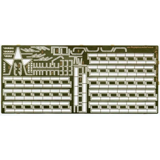 PHOTO ETCHING FOR MILITARY FLEET WARSHIPS FRIGATE FOG 1955 1/200 OREL 184/1