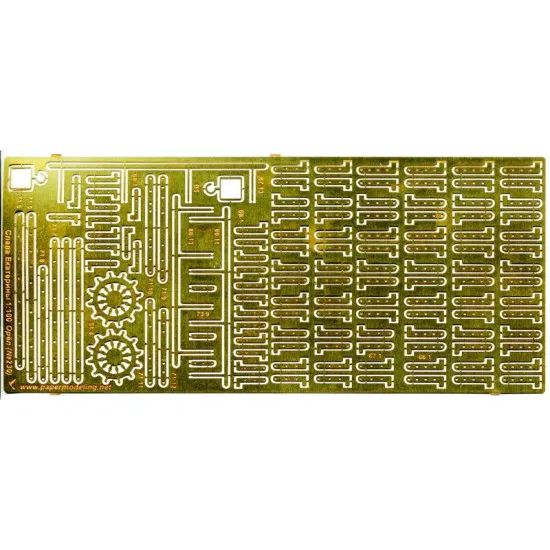 PHOTO-ETCHED MILITARY FLEET BATTLESHIP GLORY OF EKATERINA 1783 1/100 OREL 230/1