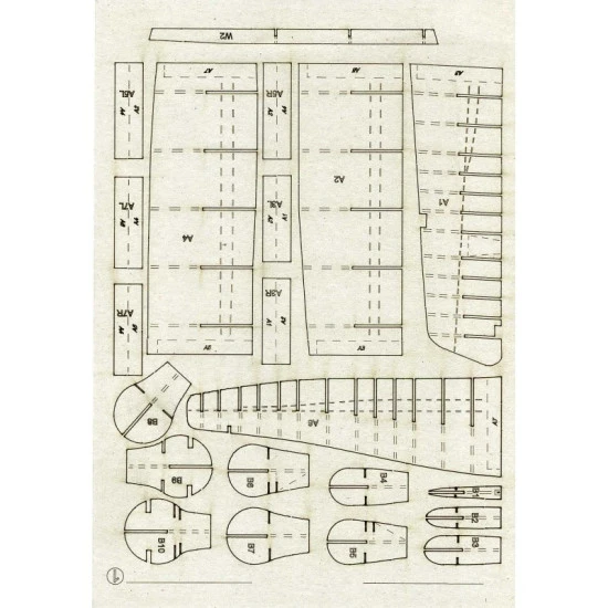 LASER CUTTING FOR MILITARY FLEET SUBMARINE PIKE SCH - 402 1/100 OREL 158/2