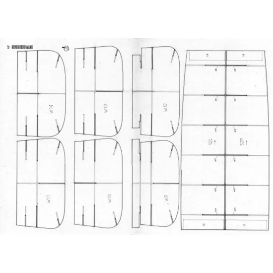 LASER CUTTING FOR MILITARY FLEET BATTLESHIP PETROPAVLOVSK 1/200 OREL 164/2