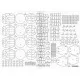 LASER CUTTING FOR MILITARY FLEET BATTLESHIP PETROPAVLOVSK 1/200 OREL 164/2