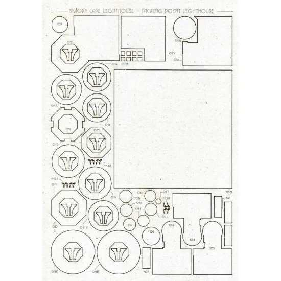 LASER CUTTING FOR ARCHITECTURE SMOKY CAPE / TACKING POINT 1/150 OREL 178/2
