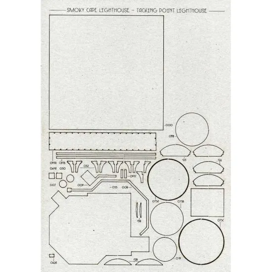 LASER CUTTING FOR ARCHITECTURE SMOKY CAPE / TACKING POINT 1/150 OREL 178/2