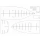LASER CUTTING FOR MILITARY FLEET WARSHIPS FRIGATE FOG 1955 1/200 OREL 185/2