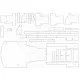 LASER CUTTING FOR MILITARY FLEET WARSHIPS FRIGATE FOG 1955 1/200 OREL 185/2