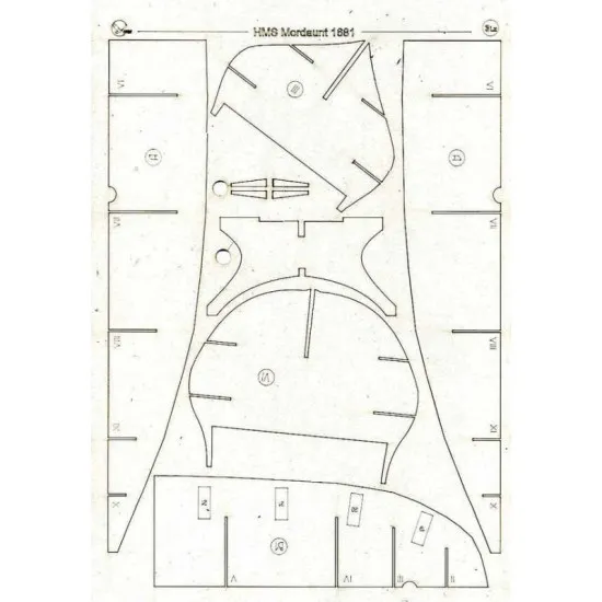 LASER CUTTING FOR MILITARY FLEET THE DESTROYER EXPRESS 1/100 OREL 189/2