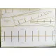 LASER CUTTING TO MILITARY FLEET HMS VICTORIOUS UNITED KINGDOM 1/200 OREL 225/2