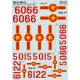 DECAL 1/32 FOR MIG-19 MIG-21 VIETNAM WAR PRINT SCALE 32-014
