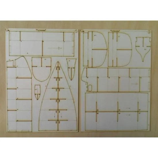 Laser Cutting to Model OREL 006 RETVIZAN Military Fleet Battleship OREL 006/2
