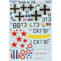 DECAL 1/48 FOR ARADO AR 196 PRINT SCALE 48-136