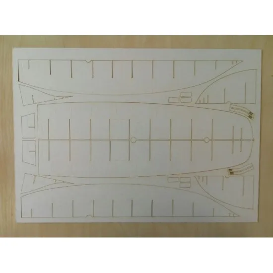 LASER CUTTING TO MODEL MILITARY FLEET OREL 207 LE FLEURON OREL 207/2