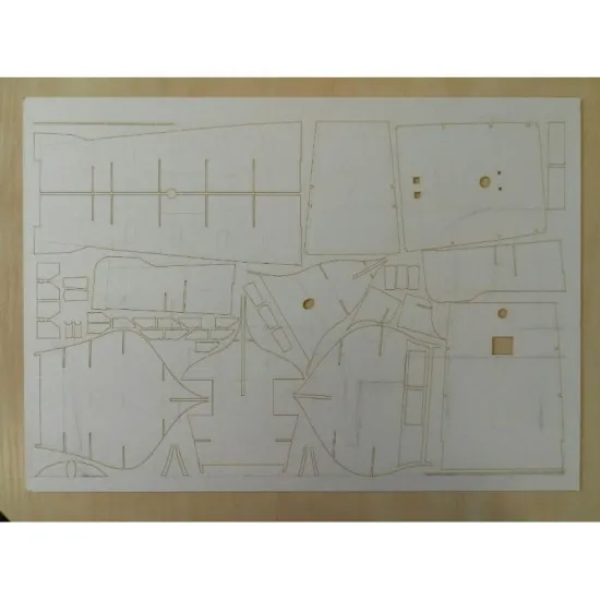 LASER CUTTING TO MODEL MILITARY FLEET OREL 207 LE FLEURON OREL 207/2