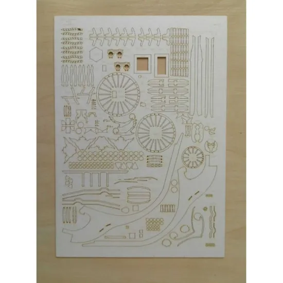 LASER CUTTING TO MODEL MILITARY FLEET OREL 207 LE FLEURON OREL 207/2