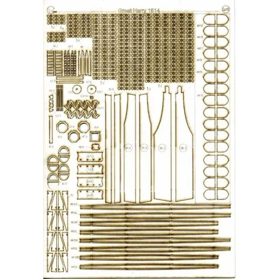 LASER CUTTING TO MODEL OREL 217 HENRY GRACE A DIEU OREL 217/2