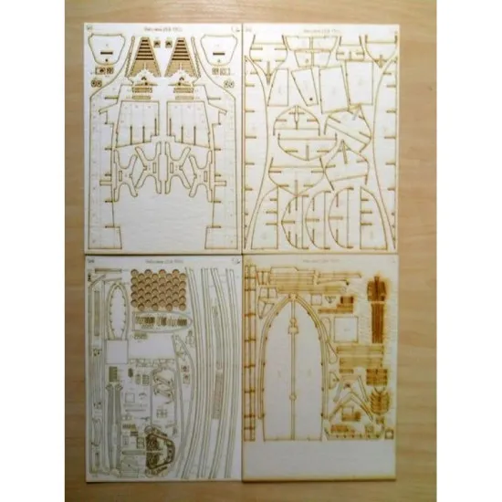 LASER CUTTING TO MODEL OREL 254 CIVIL FLEET GENOESE PINK OREL 254/2