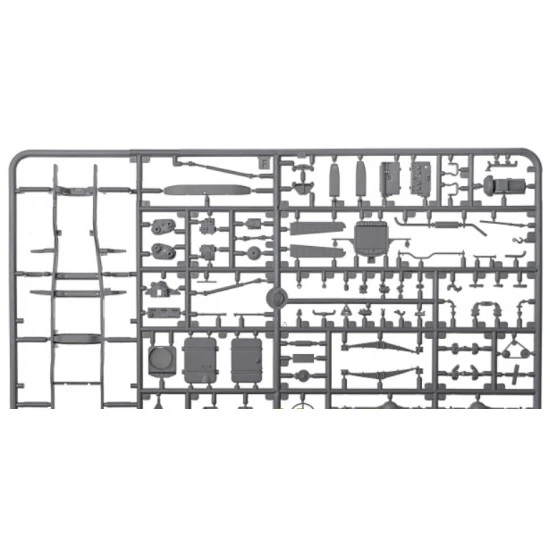 Roden 811 Dodge M43 3/4 ton 4x4 Ambulance truck Plastic scale model kit 1/35