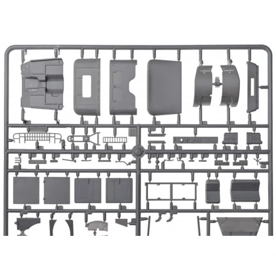 Roden 811 Dodge M43 3/4 ton 4x4 Ambulance truck Plastic scale model kit 1/35