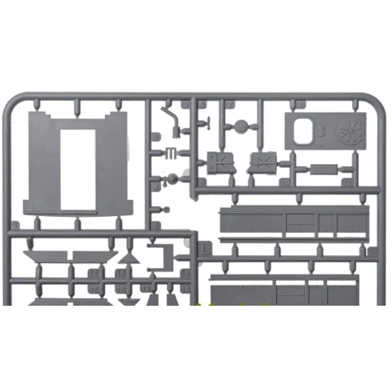 Roden 811 Dodge M43 3/4 ton 4x4 Ambulance truck Plastic scale model kit 1/35