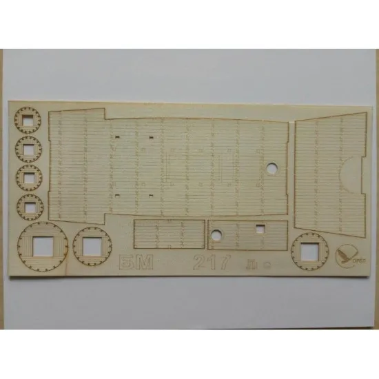 DECK FROM WOODEN VENEER TO MODEL OREL 217 HENRY GRACE A DIEU OREL 217/3