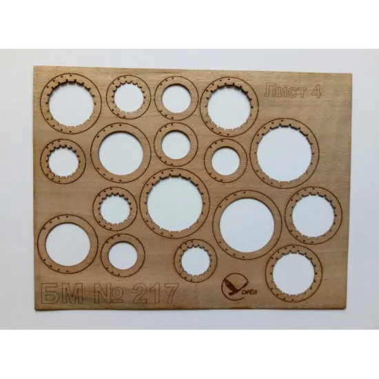 DECK FROM WOODEN VENEER TO MODEL OREL 217 HENRY GRACE A DIEU OREL 217/3