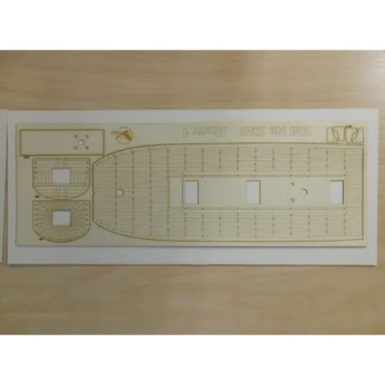 DECKS FROM WOODEN VENEER TO MODEL OREL 230 GLORY OF CATHERINE OREL 230/3