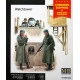 WWII WATCHTOWER WITH FOUR SOLDIERS PLATIC MODEL KIT MASTER BOX 3546 SCALE 1/35