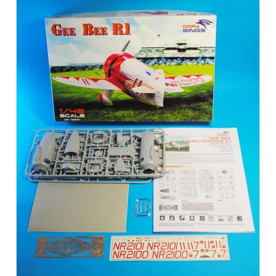 GEE BEE R1 SUPER SPORTSTER (PE PARTS MASK) 1/48 DORA WINGS 48002
