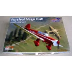 PERCIVAL VEGA GULL CIVIL SERVICE (PE PARTS, MASK) 1/72 DORA WINGS 72002