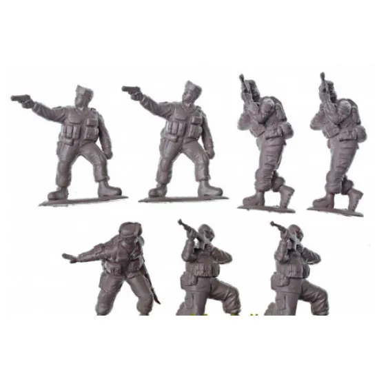 MARS FIGURES 32011 DELTA FORCE US ARMY SOLDIERS (15 FIGURES / 8 POSES) KIT 1/32