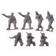MARS FIGURES 32011 DELTA FORCE US ARMY SOLDIERS (15 FIGURES / 8 POSES) KIT 1/32