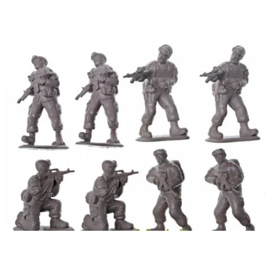 MARS FIGURES 32011 DELTA FORCE US ARMY SOLDIERS (15 FIGURES / 8 POSES) KIT 1/32